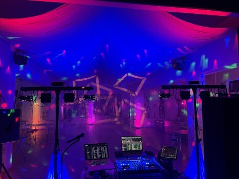 Ambiente Beleuchtung DJ Andy